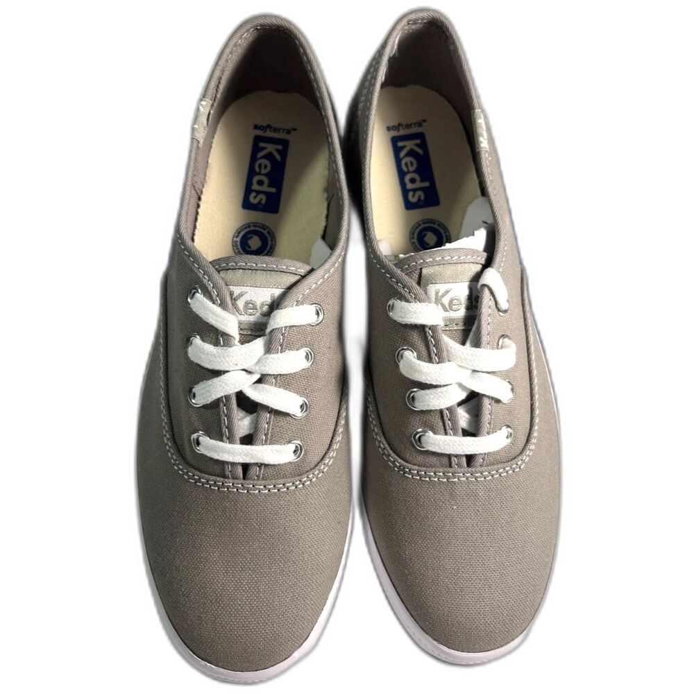 Keds Champion Women's Gray Sneakers SZ 5-1/2 NEW - Picture 2 of 6